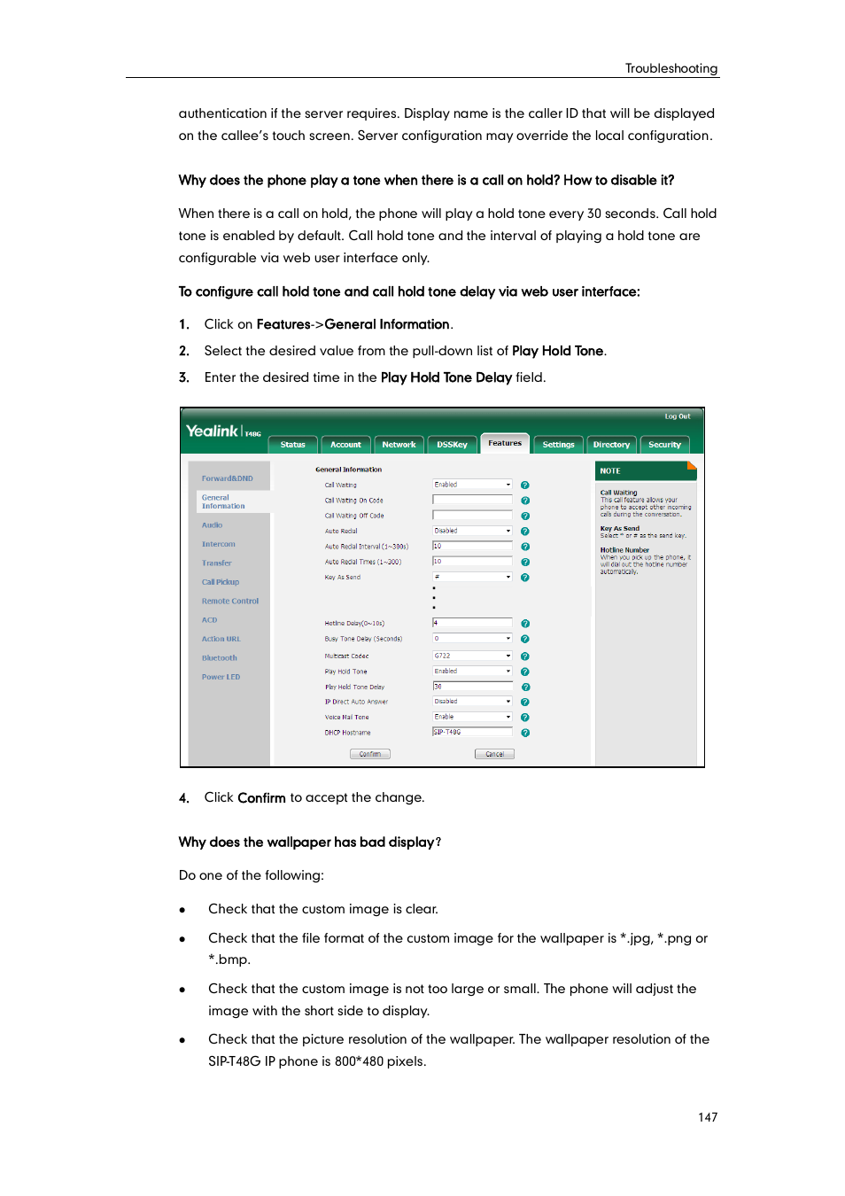 Yealink SIP-T48G User Manual | Page 157 / 170