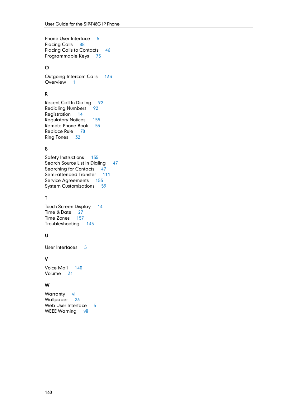 Yealink SIP-T48G User Manual | Page 170 / 170