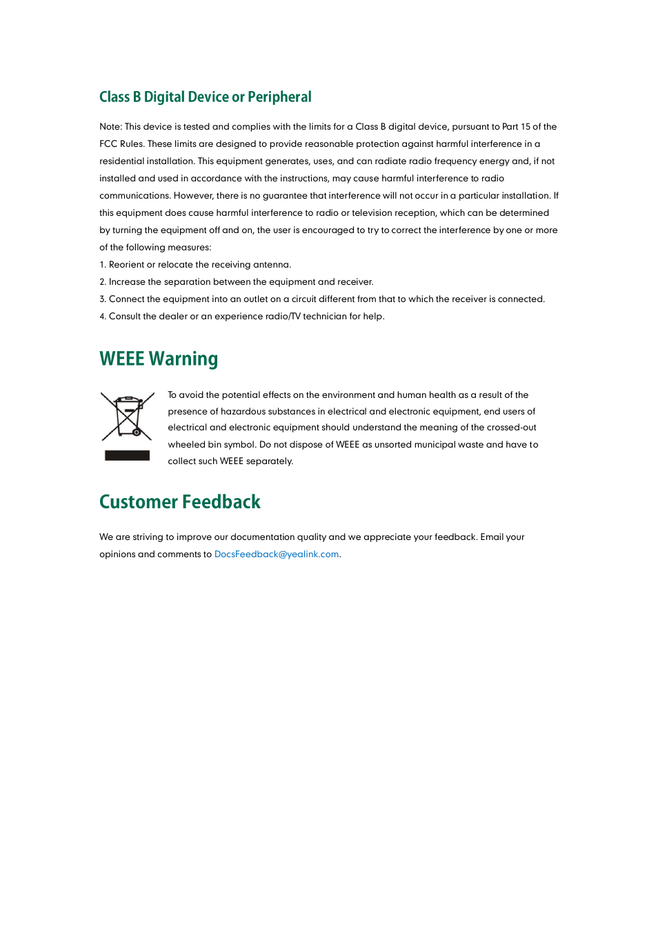 Yealink SIP-T48G User Manual | Page 3 / 170