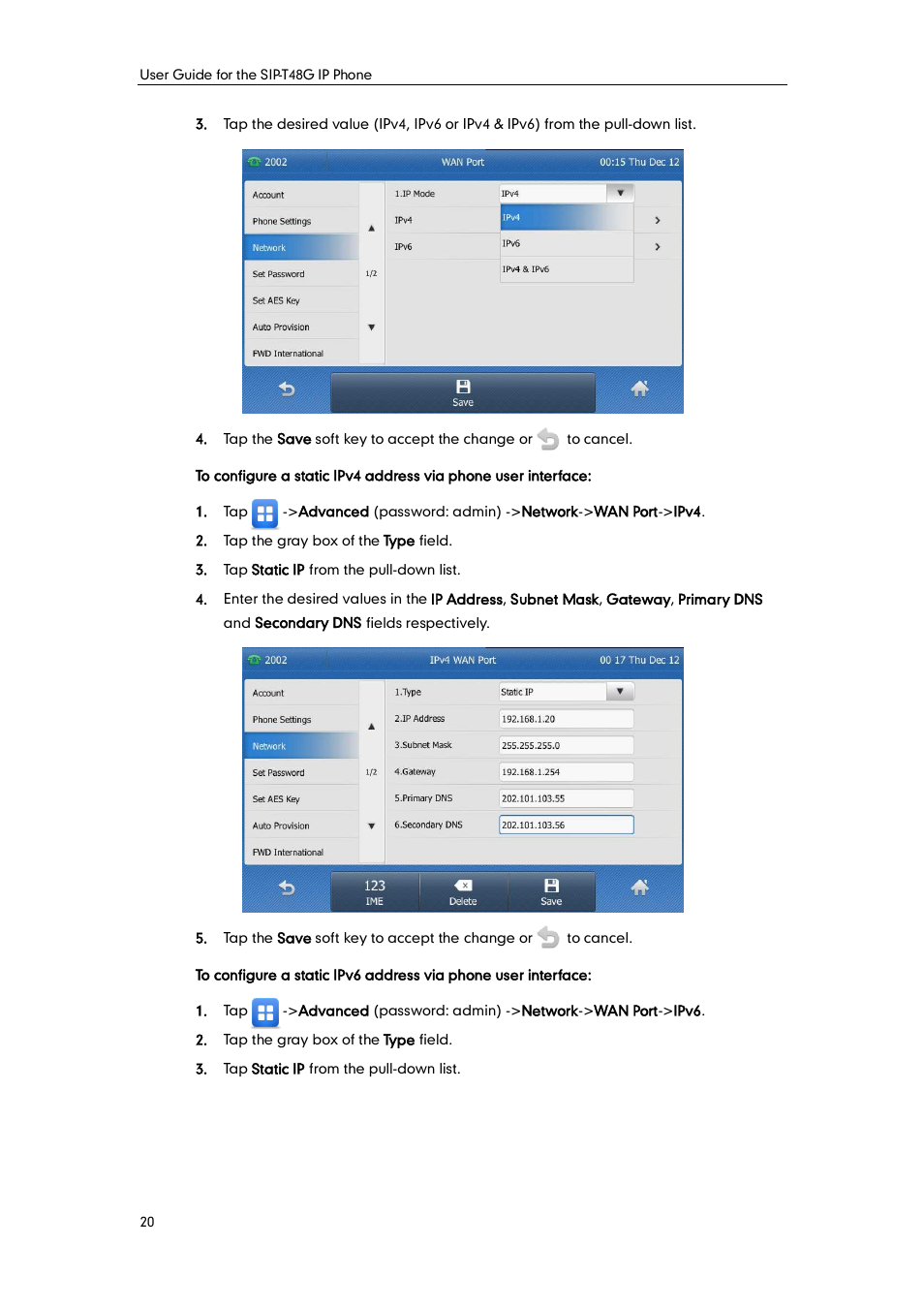 Yealink SIP-T48G User Manual | Page 30 / 170