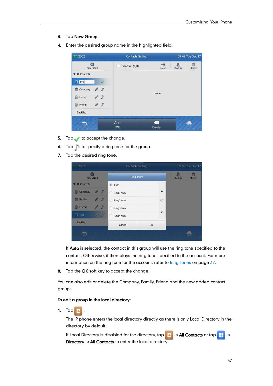 Yealink SIP-T48G User Manual | Page 47 / 170