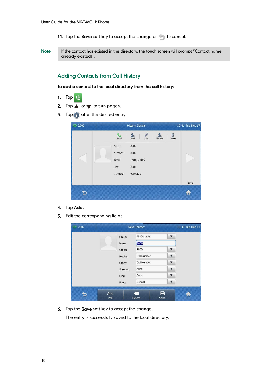 Yealink SIP-T48G User Manual | Page 50 / 170