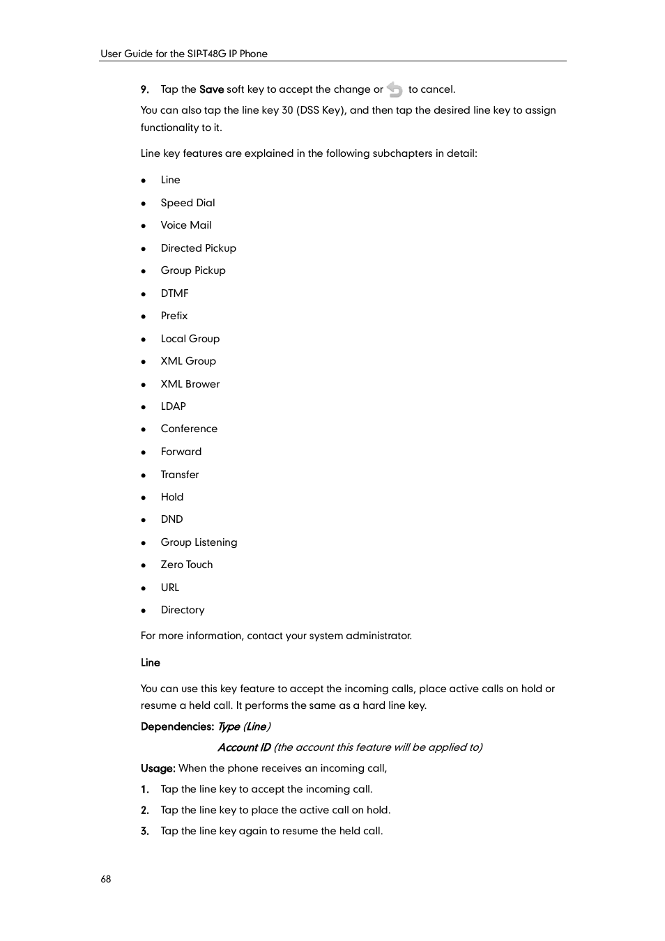 Yealink SIP-T48G User Manual | Page 78 / 170