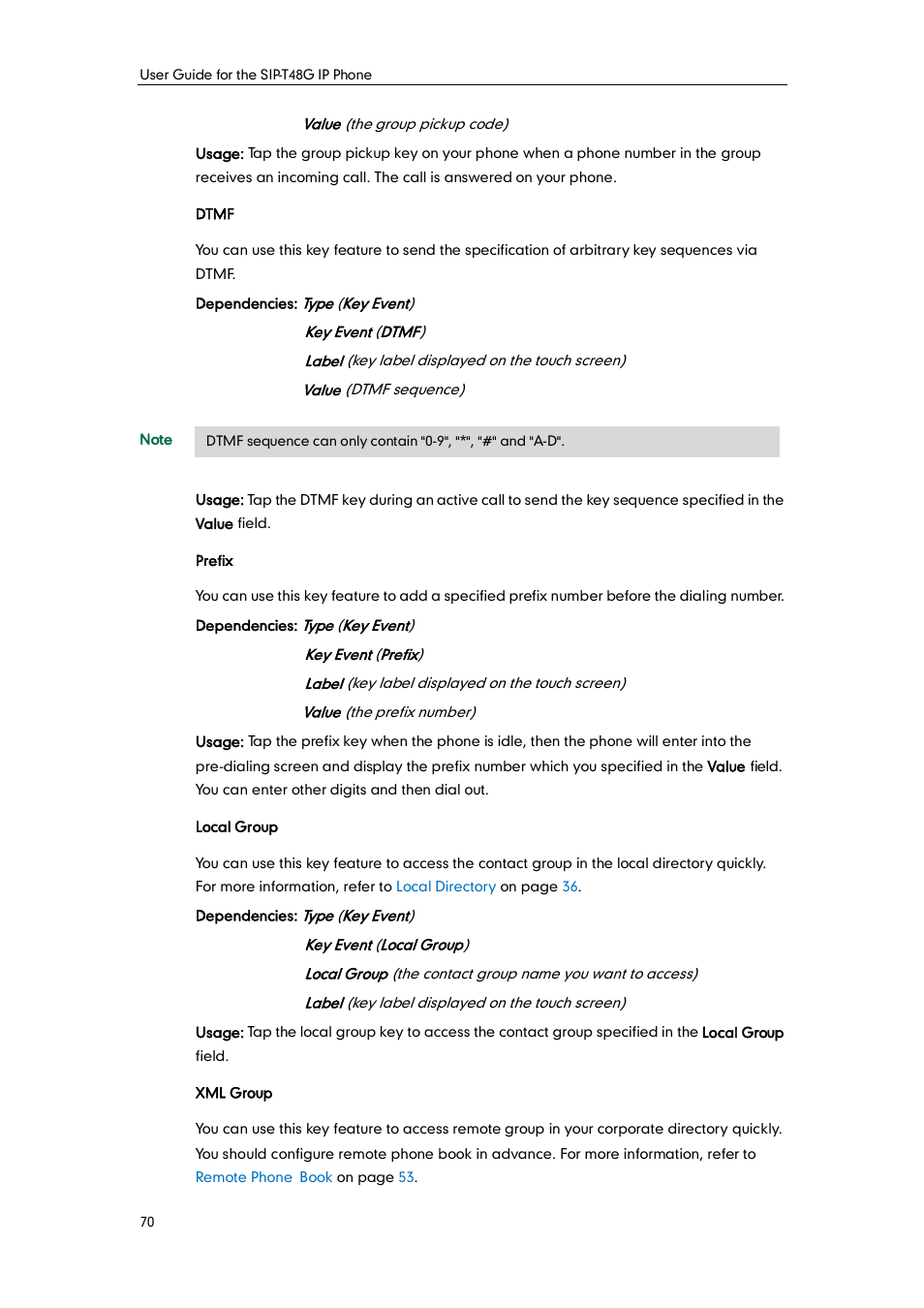 Yealink SIP-T48G User Manual | Page 80 / 170