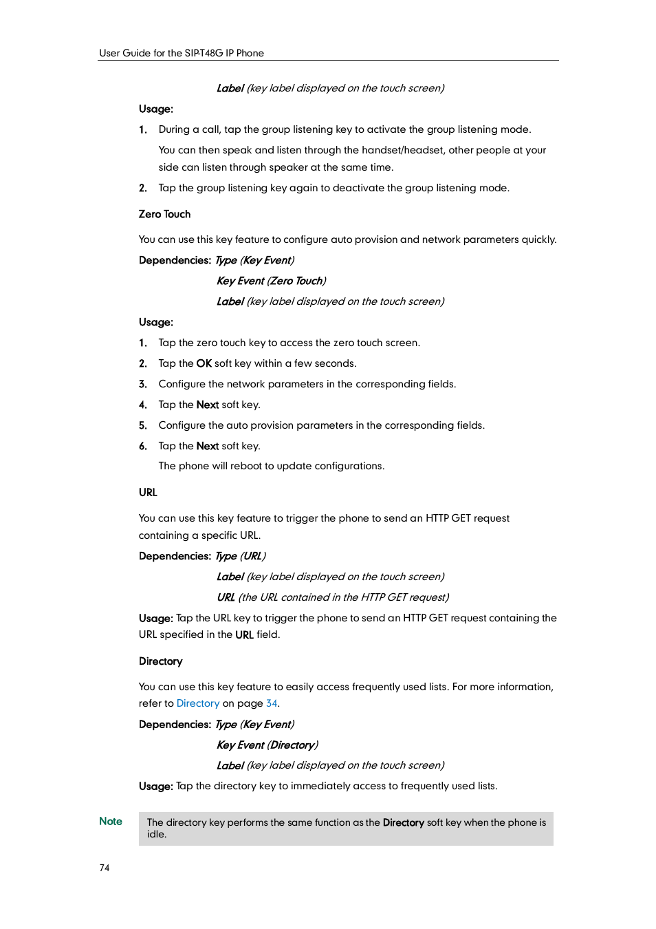 Yealink SIP-T48G User Manual | Page 84 / 170