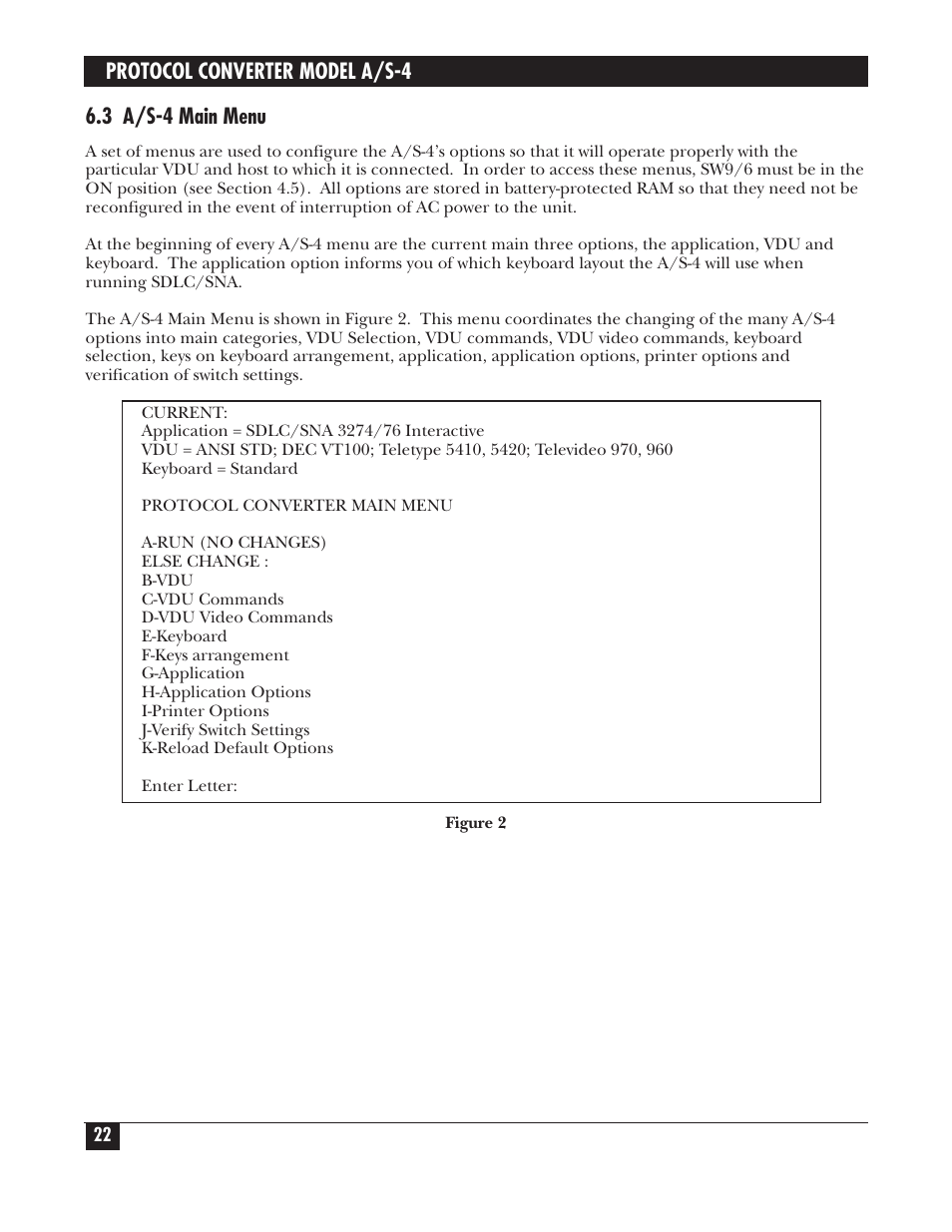 Black Box PROTOCOL CONVERTER A/S-4 User Manual | Page 23 / 88