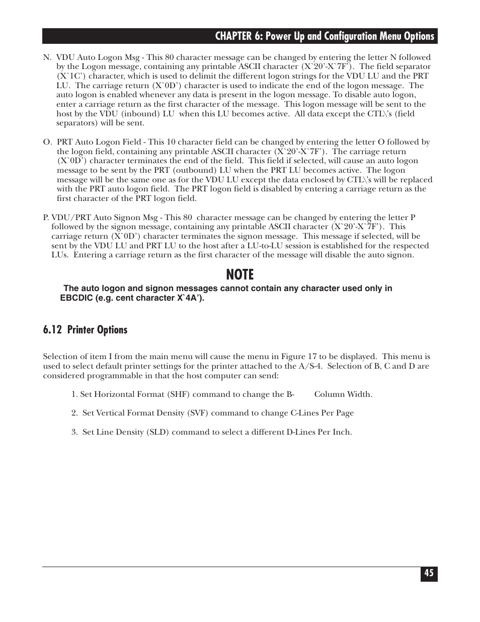 Black Box PROTOCOL CONVERTER A/S-4 User Manual | Page 46 / 88