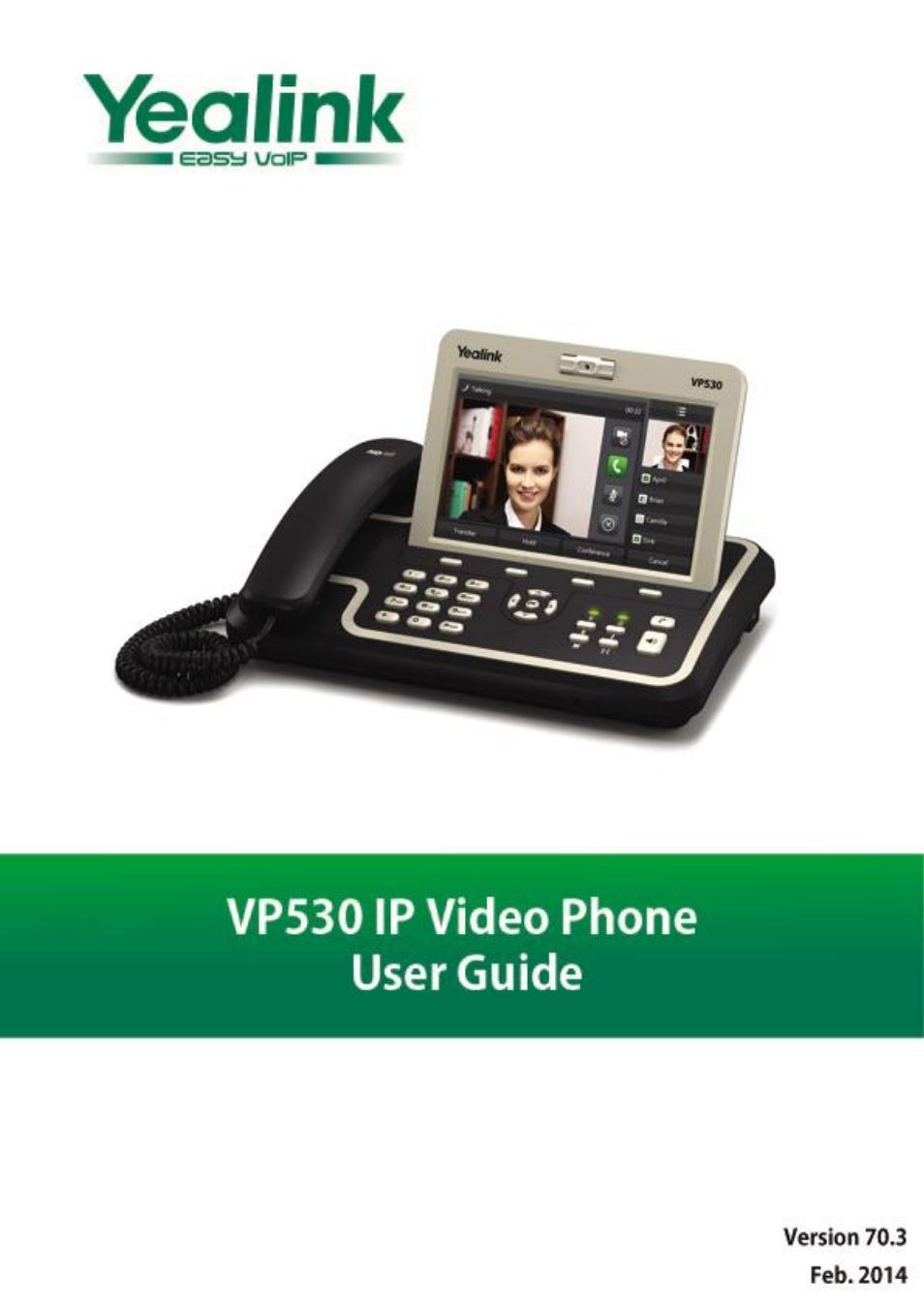 Yealink VP530 User Manual | 116 pages