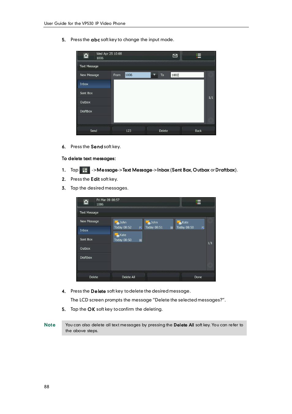 Yealink VP530 User Manual | Page 100 / 116