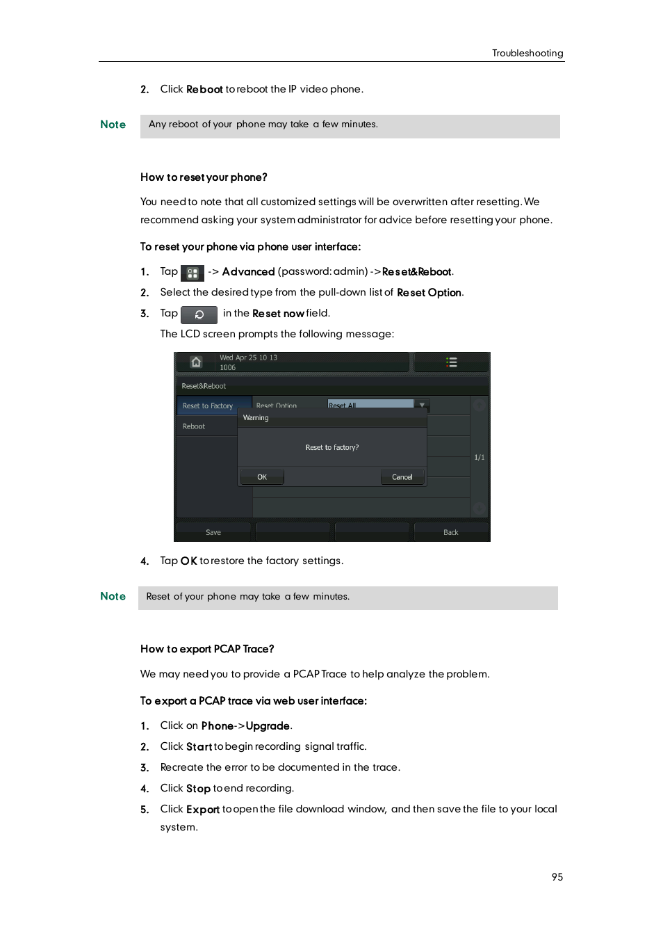 Yealink VP530 User Manual | Page 107 / 116