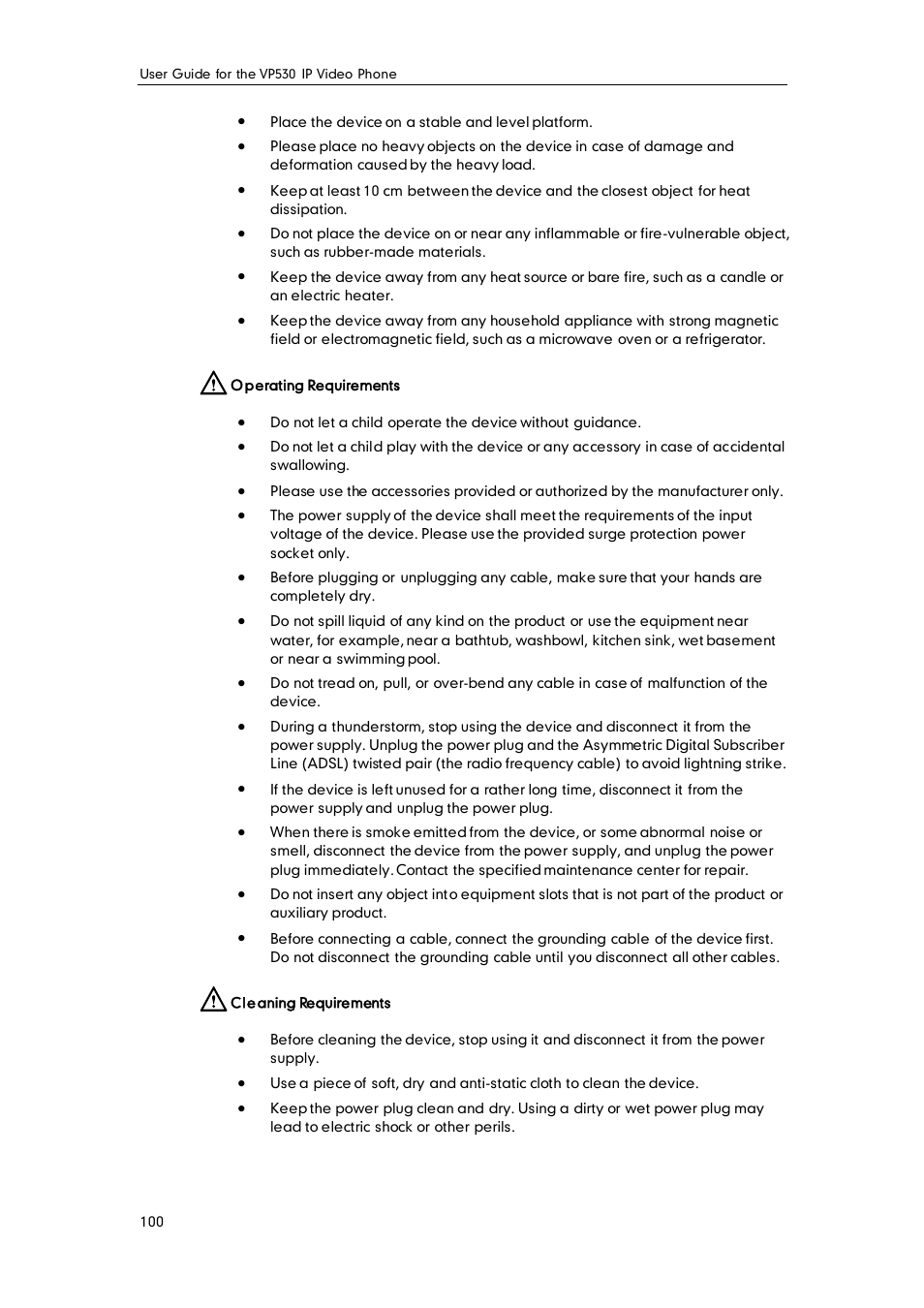 Yealink VP530 User Manual | Page 112 / 116