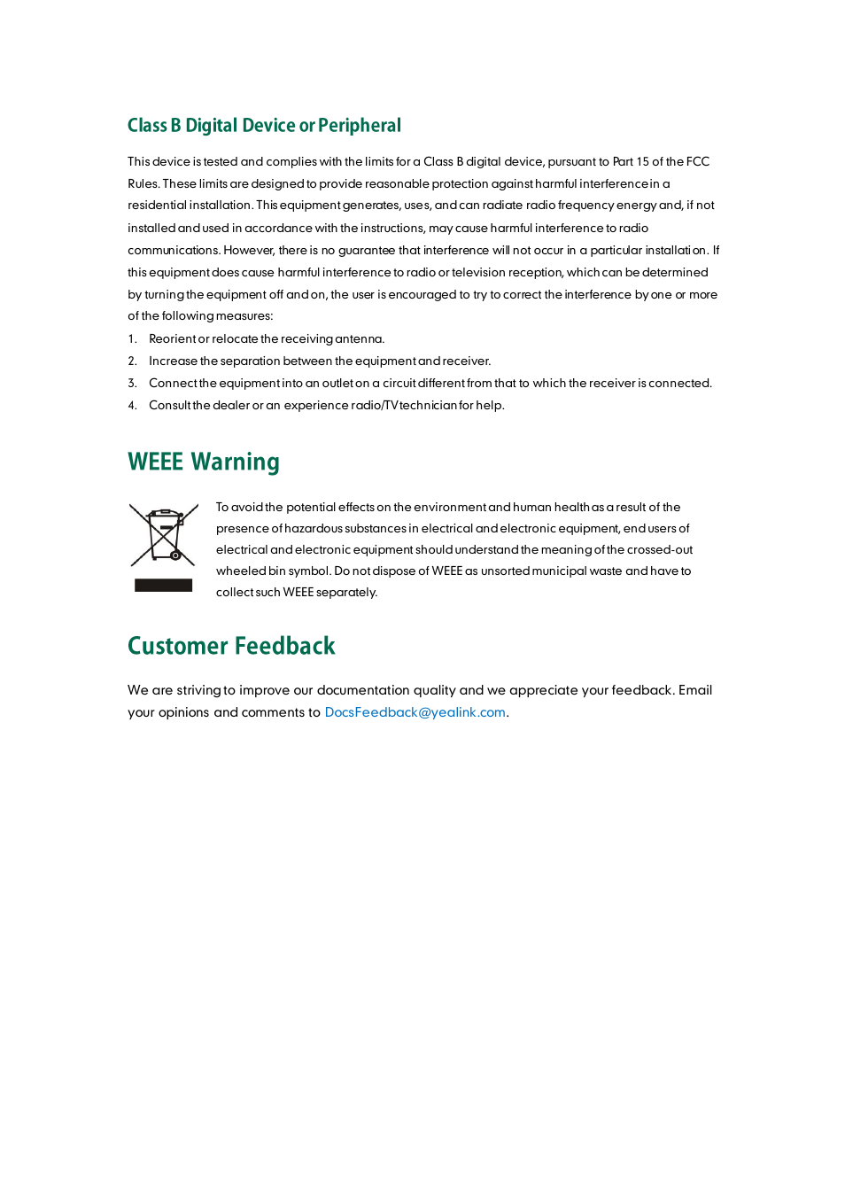 Yealink VP530 User Manual | Page 3 / 116