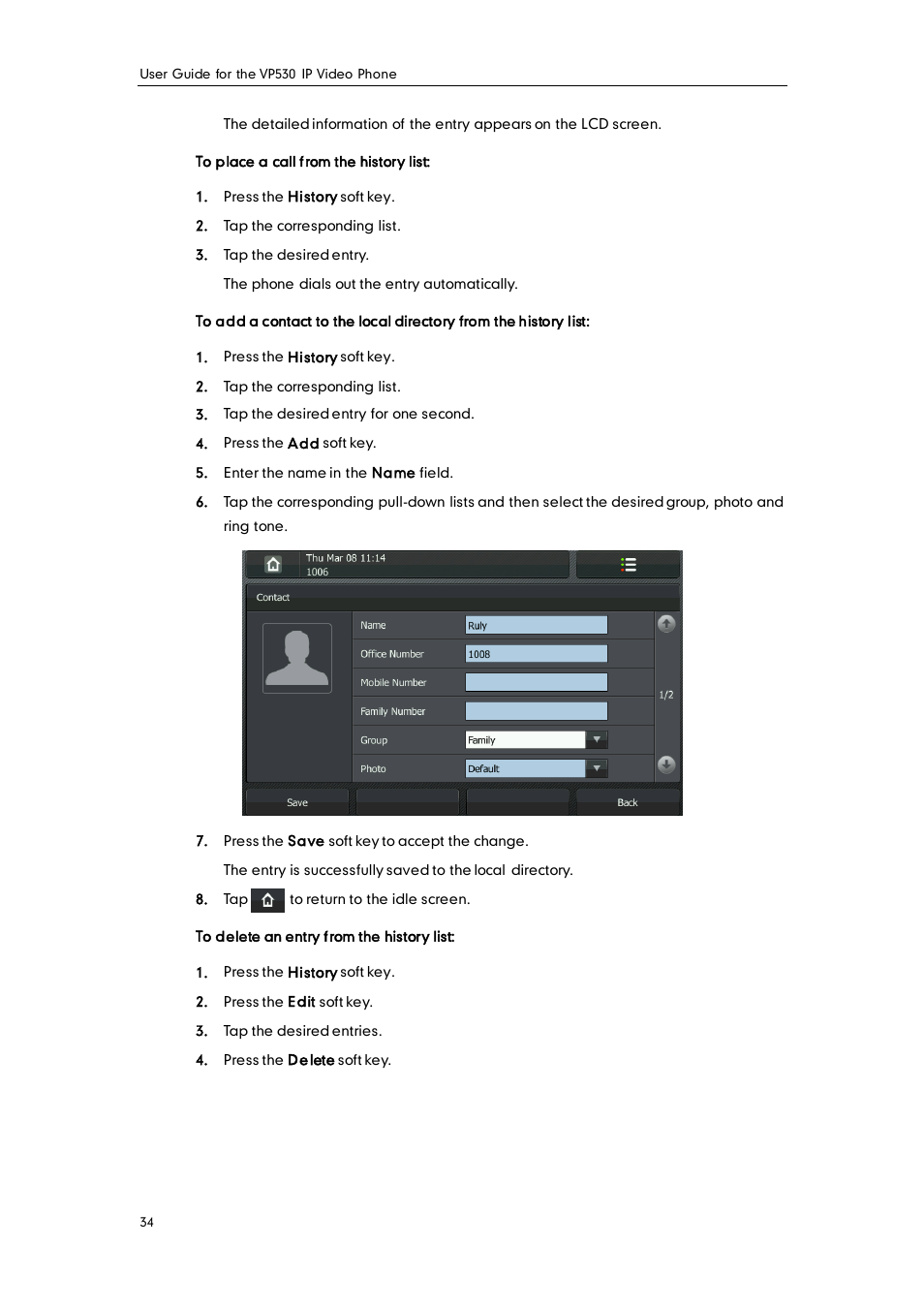 Yealink VP530 User Manual | Page 46 / 116