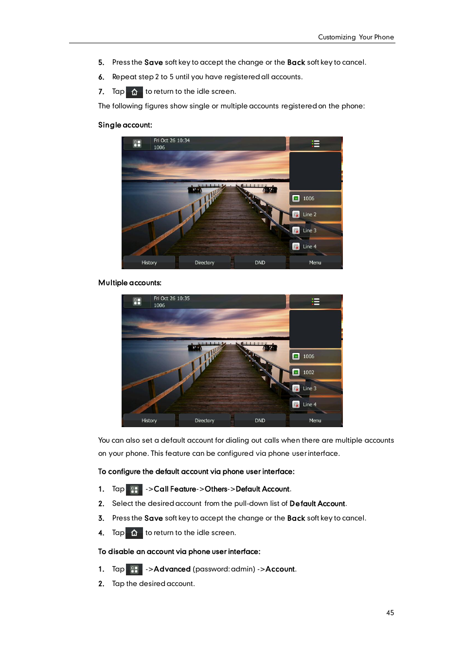 Yealink VP530 User Manual | Page 57 / 116