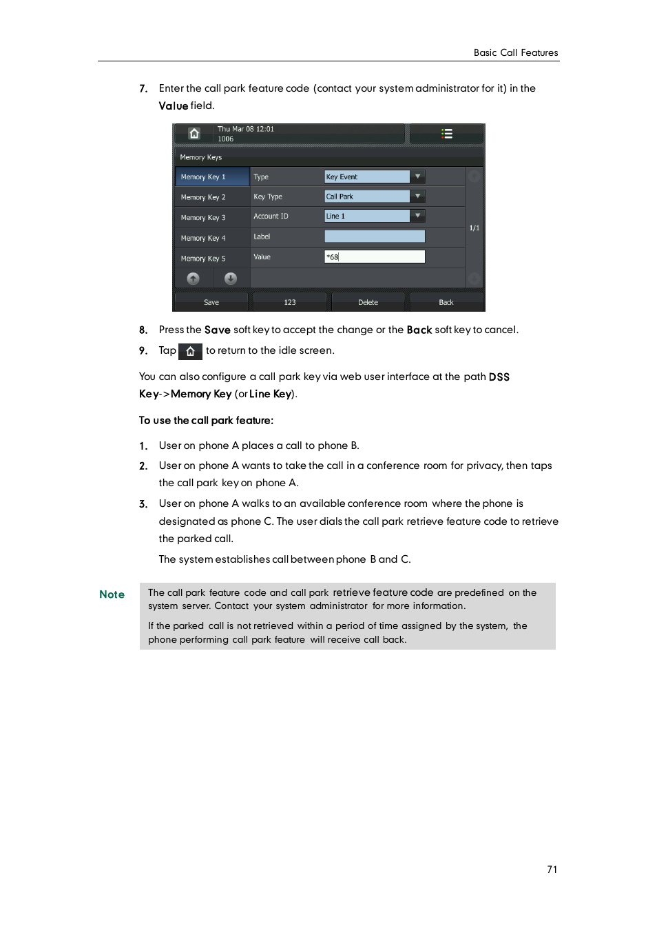 Yealink VP530 User Manual | Page 83 / 116