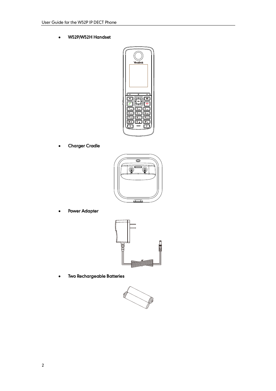 Yealink W52P User Manual | Page 14 / 84