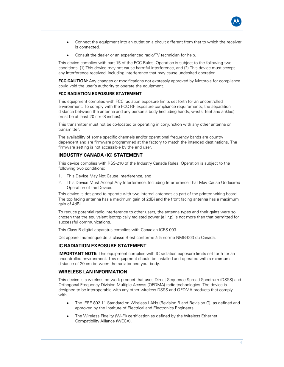 Motorola SURFboard SBG901 User Manual | Page 5 / 86