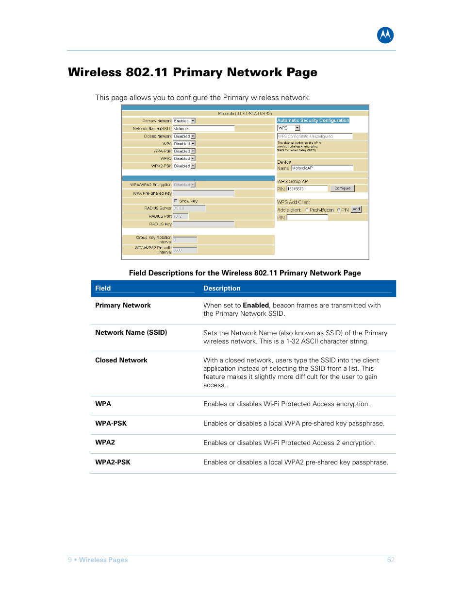 Motorola SURFboard SBG901 User Manual | Page 63 / 86