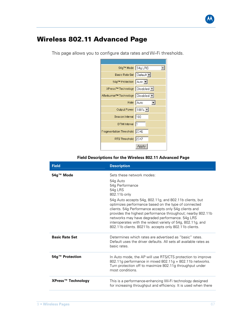 Motorola SURFboard SBG901 User Manual | Page 68 / 86