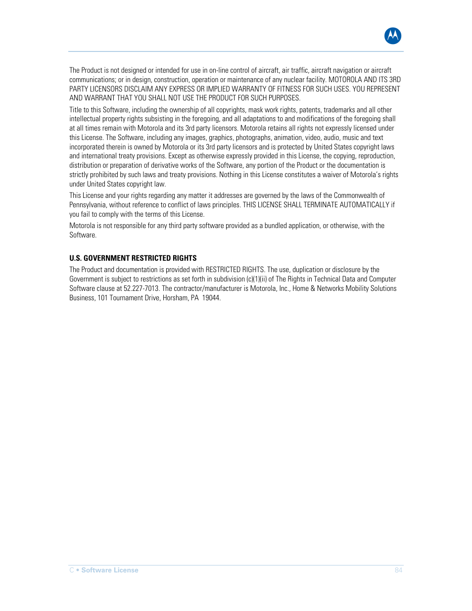 Motorola SURFboard SBG901 User Manual | Page 85 / 86