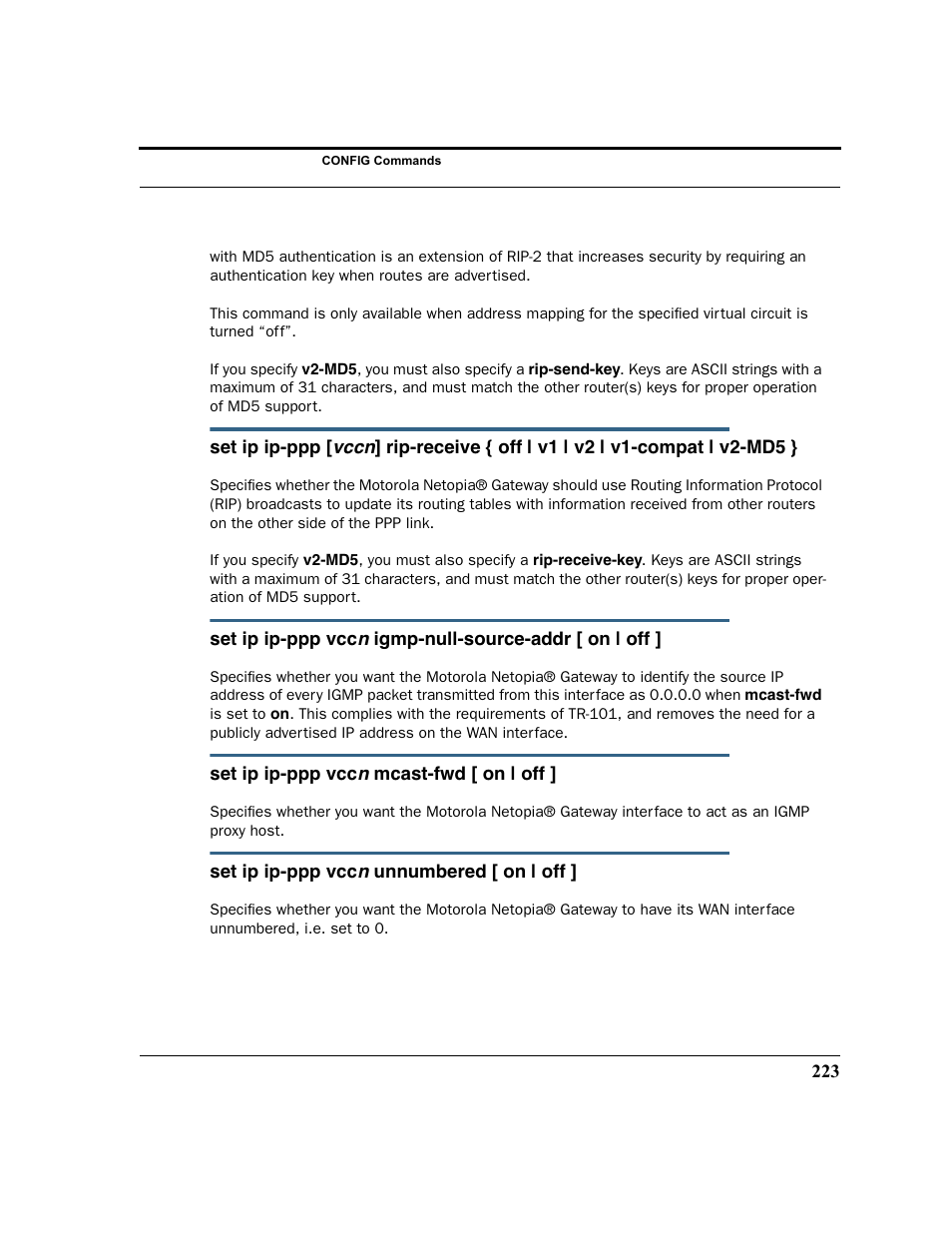 Motorola 3347 User Manual | Page 223 / 351