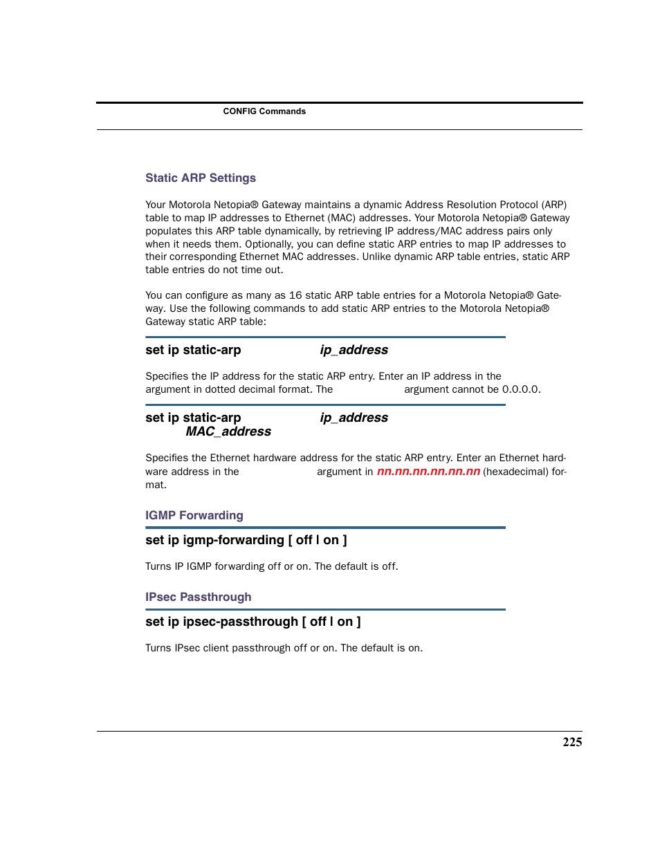 Motorola 3347 User Manual | Page 225 / 351