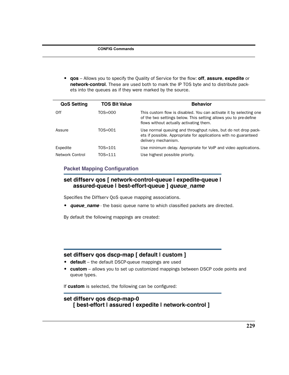 Queue_name | Motorola 3347 User Manual | Page 229 / 351