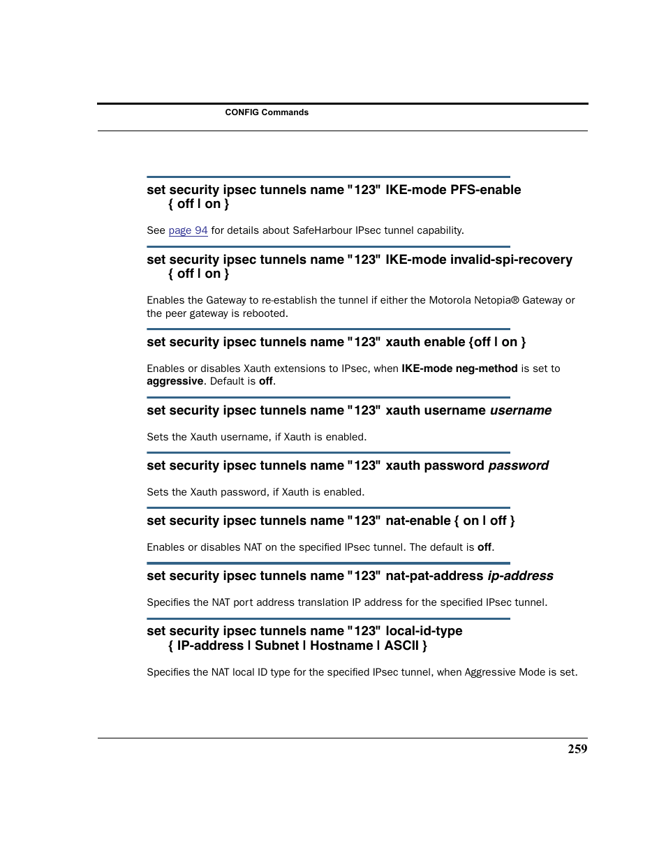 Motorola 3347 User Manual | Page 259 / 351