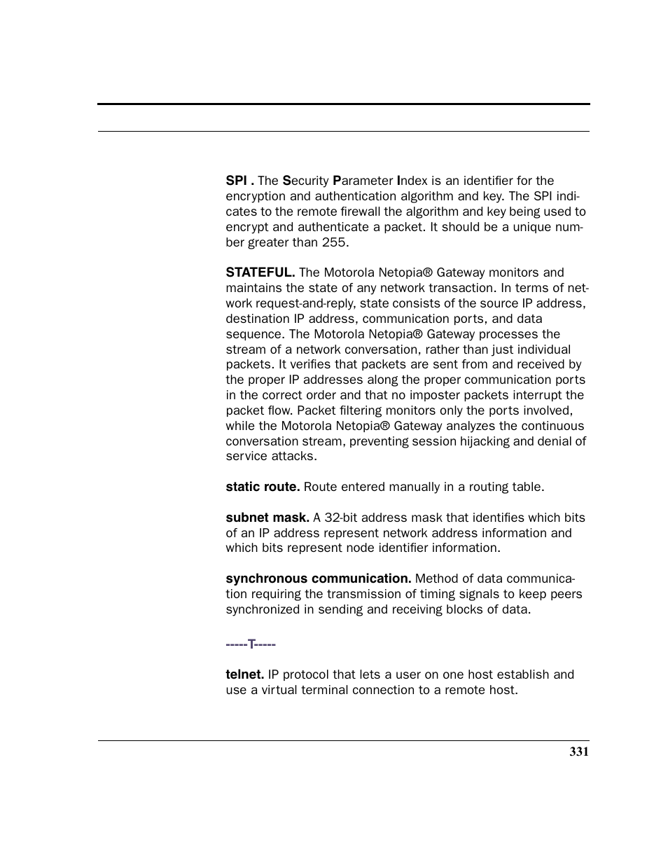 Motorola 3347 User Manual | Page 331 / 351