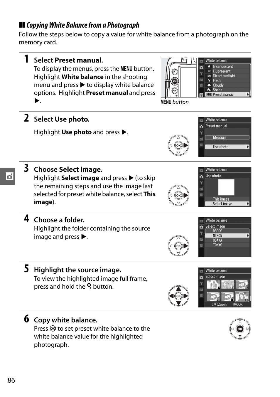 Nikon D3000 User Manual | Page 104 / 216