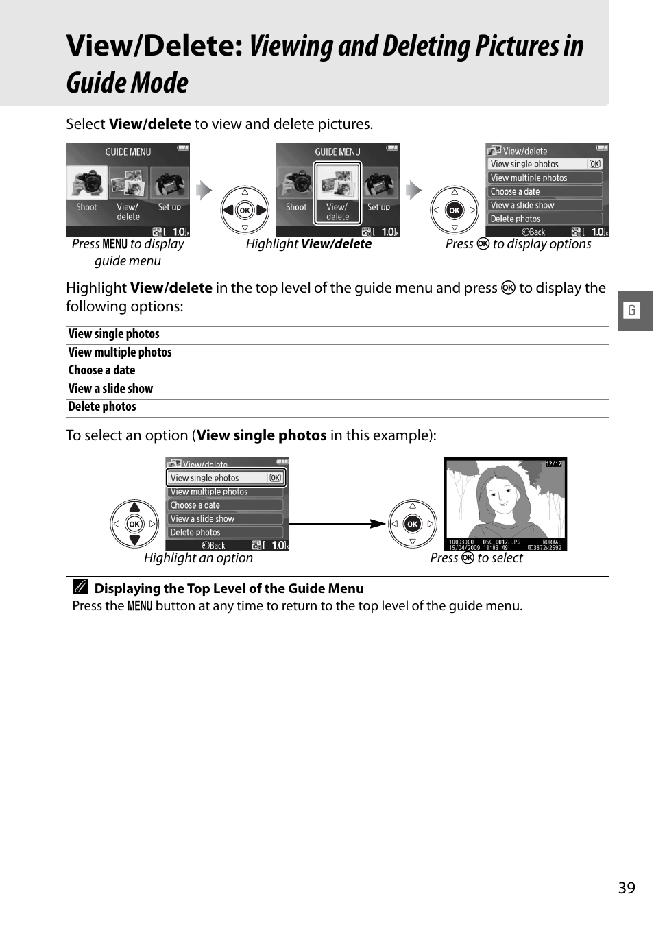 Nikon D3000 User Manual | Page 57 / 216