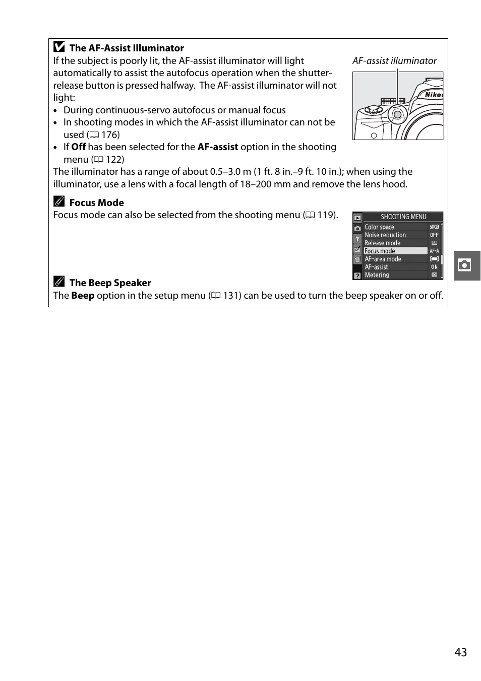 Nikon D3000 User Manual | Page 61 / 216