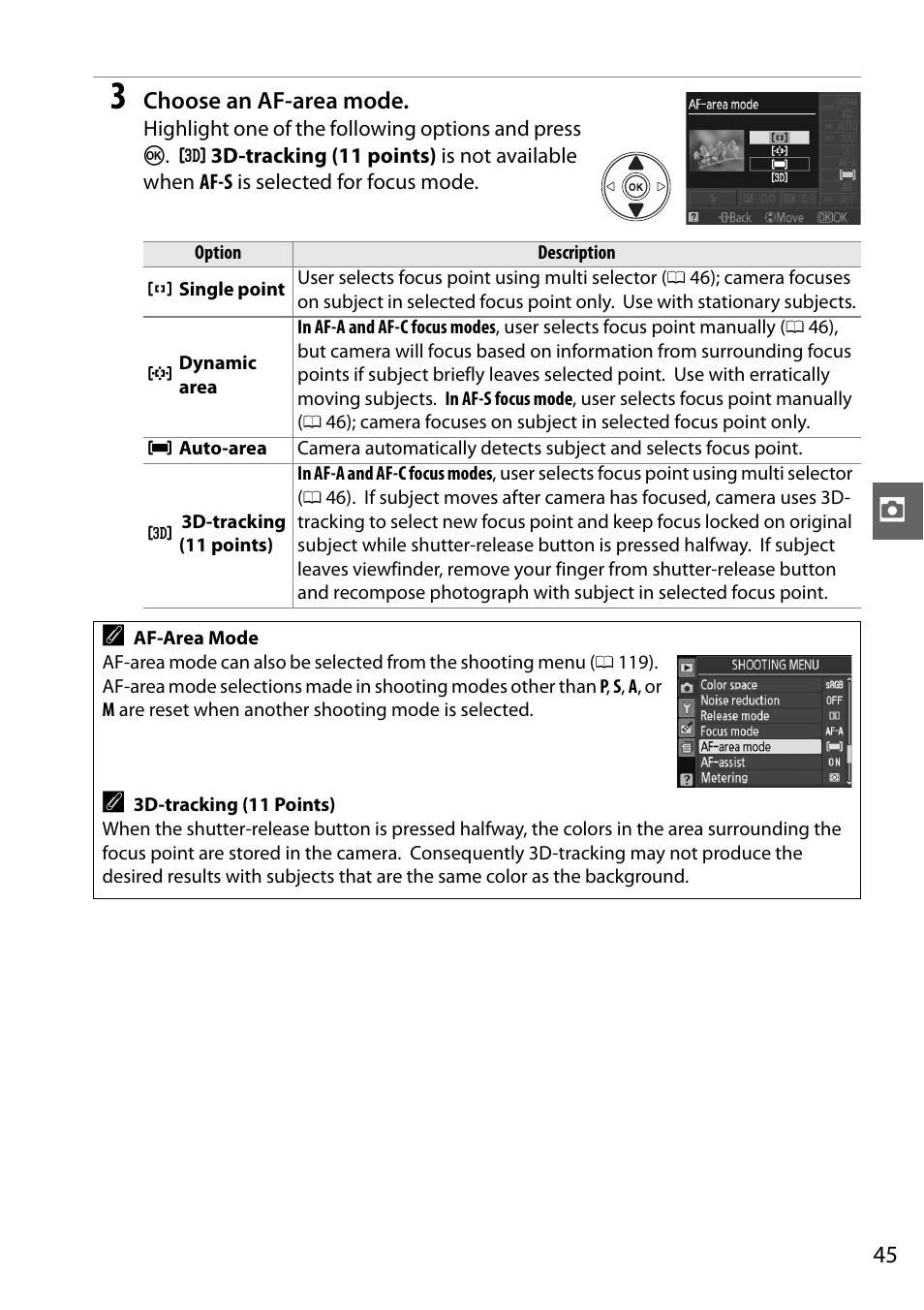 Nikon D3000 User Manual | Page 63 / 216