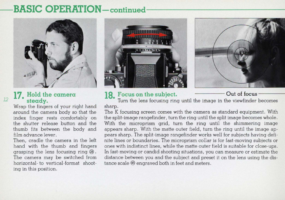 Insert the film leader in the takeup spool | Nikon F3 User Manual | Page 12 / 71