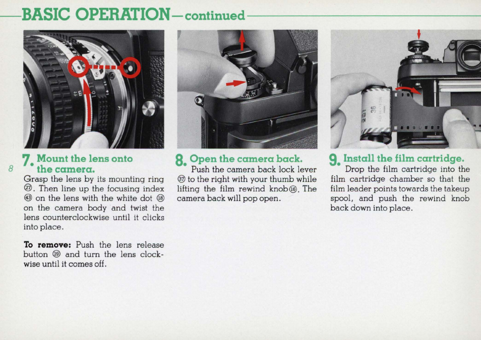 Foreword | Nikon F3 User Manual | Page 8 / 71