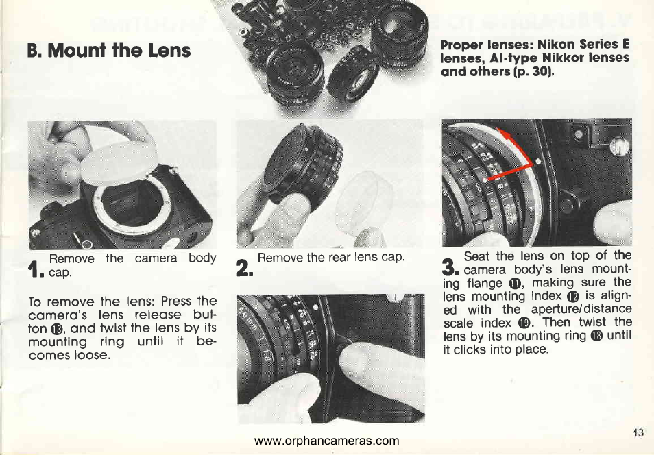 Nikon EM User Manual | Page 13 / 34