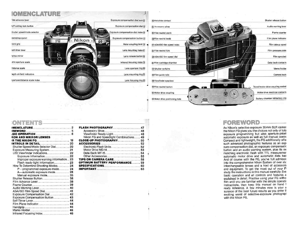 Mikoit | Nikon FG User Manual | Page 2 / 34