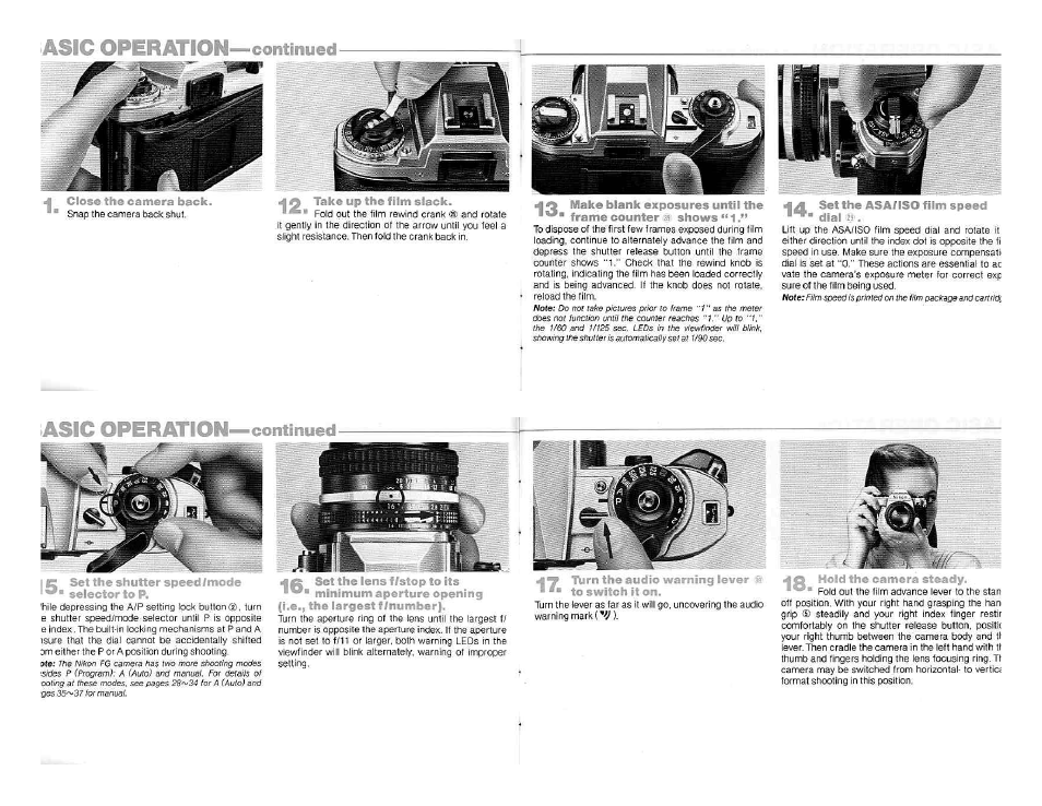 Foreword | Nikon FG User Manual | Page 4 / 34