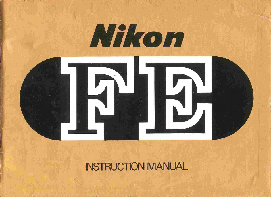 Nikon fe User Manual | 49 pages