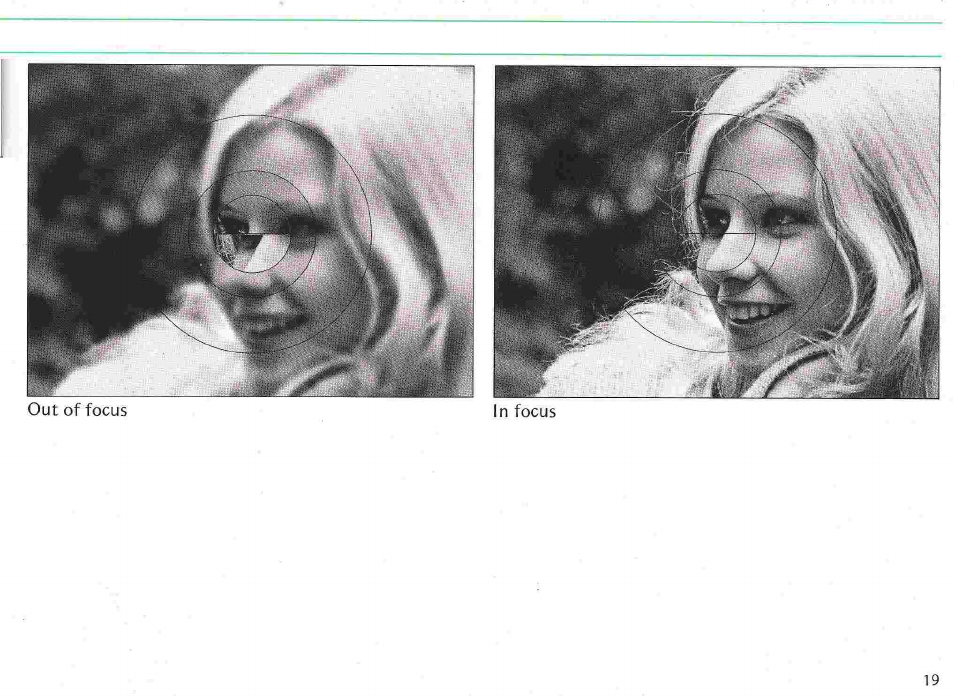 Focusing | Nikon fe User Manual | Page 19 / 49