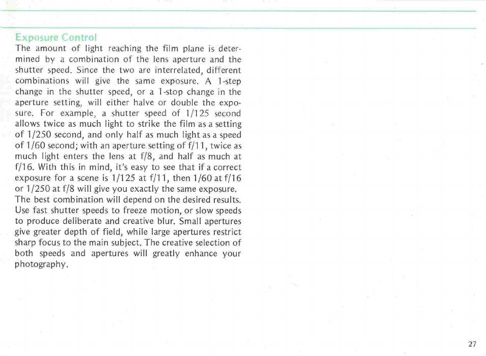 Nikon fe User Manual | Page 27 / 49