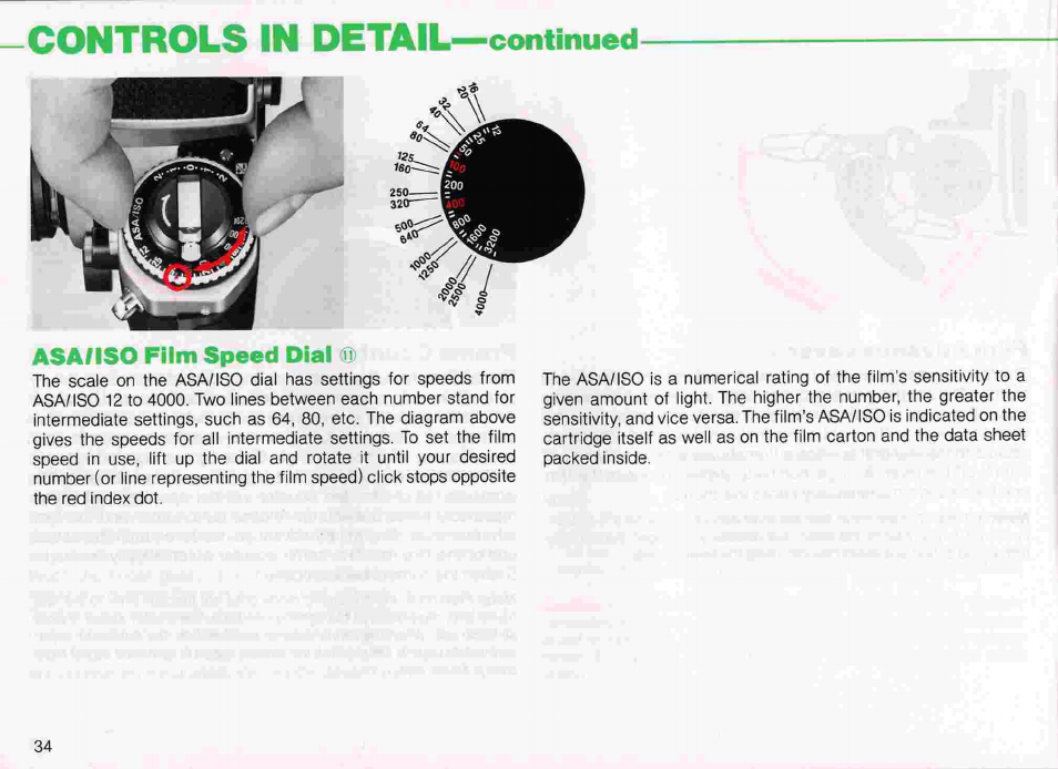 Film advance lever, Frame counter | Nikon fe2 User Manual | Page 34 / 66