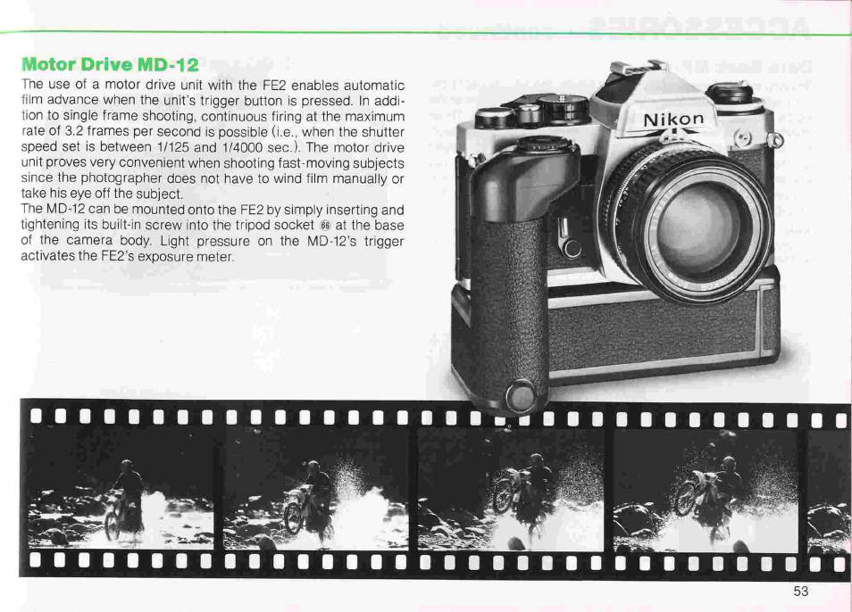 Focusing screen selector guide, Y//à, Type k2/b2/e2 screens | Nikon fe2 User Manual | Page 53 / 66