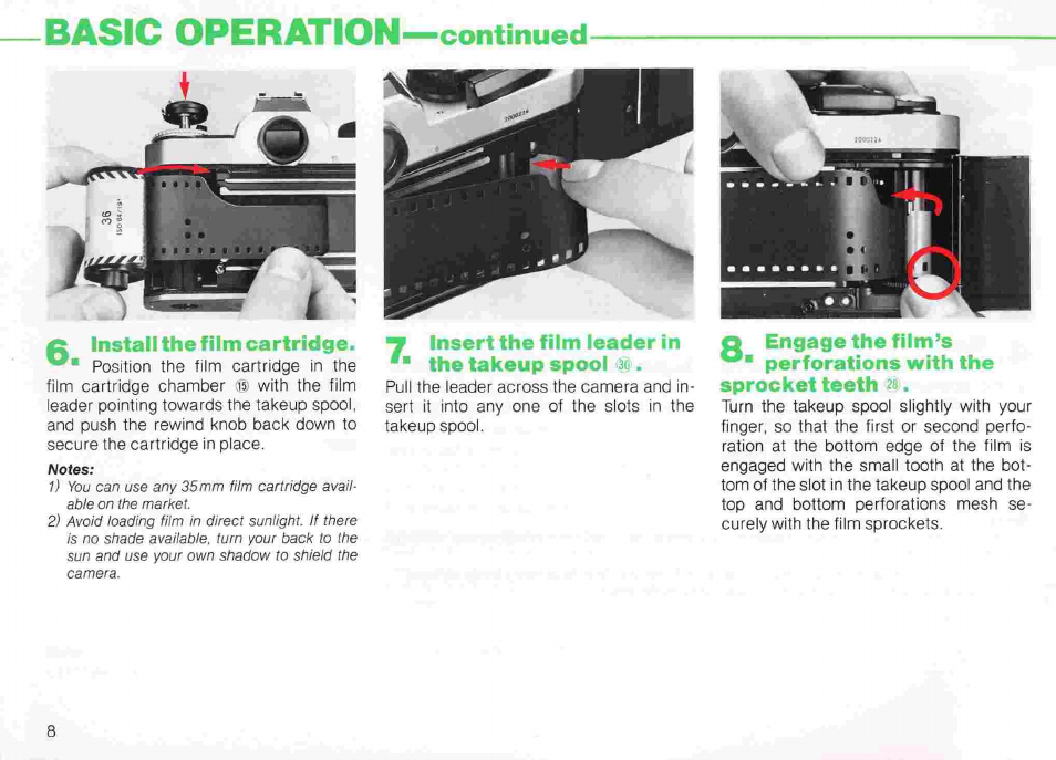 Mount the lens, K open the camera back 49, Open the camera back 49 | Nikon fe2 User Manual | Page 8 / 66