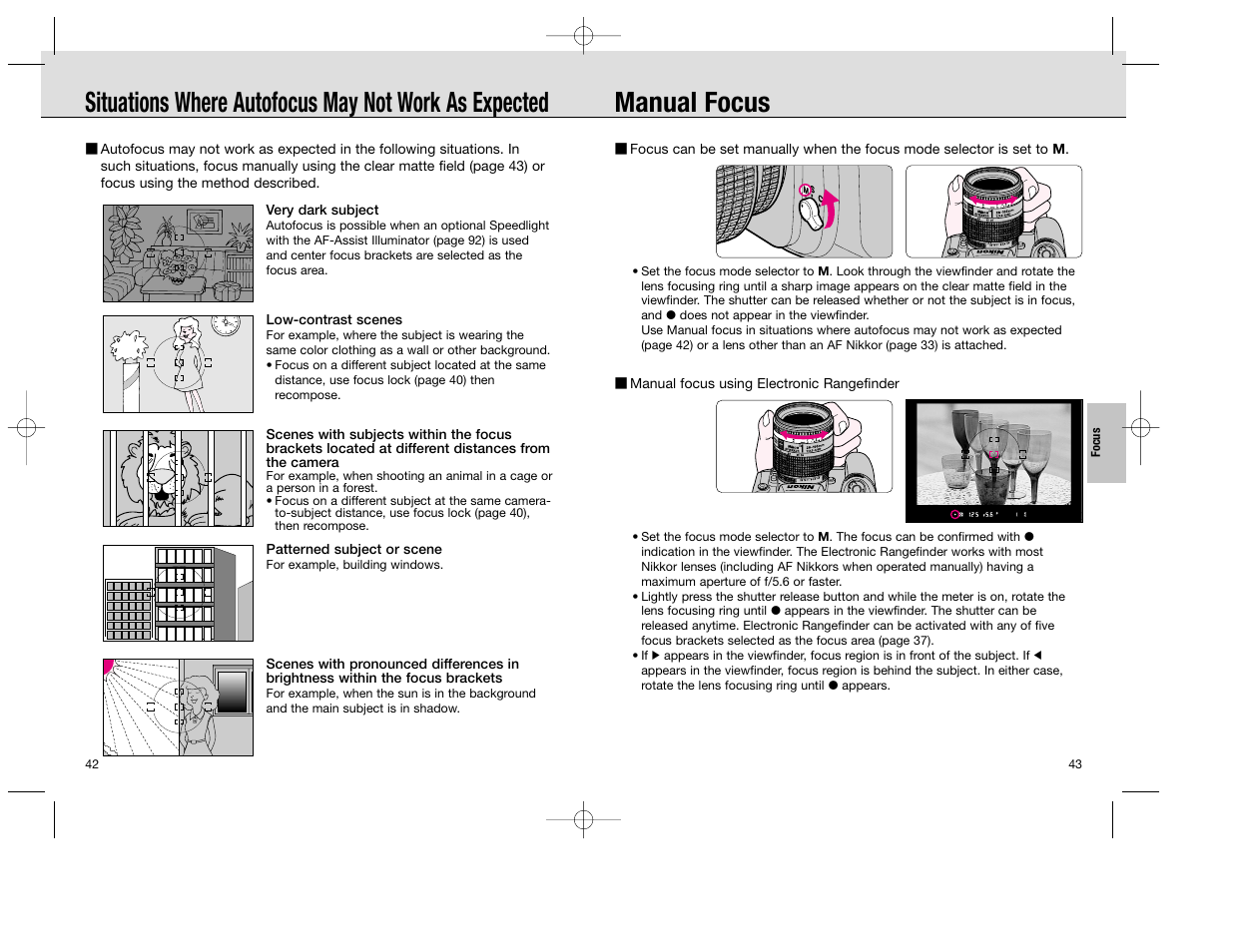 Nikon F100 User Manual | Page 22 / 57