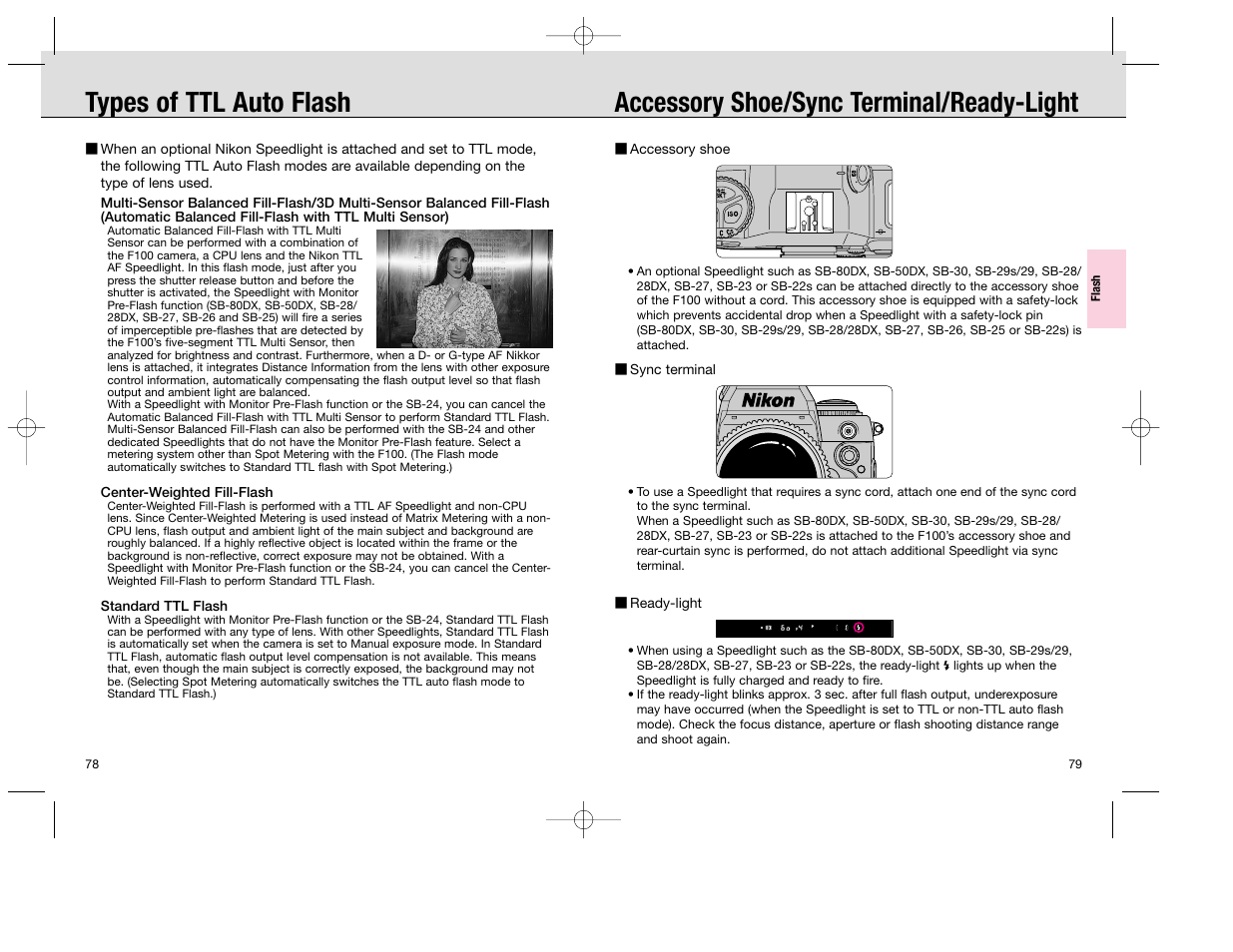 Nikon F100 User Manual | Page 40 / 57