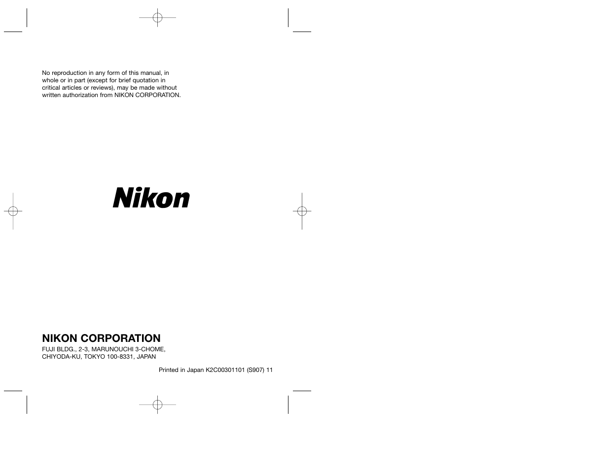 Nikon F100 User Manual | Page 57 / 57