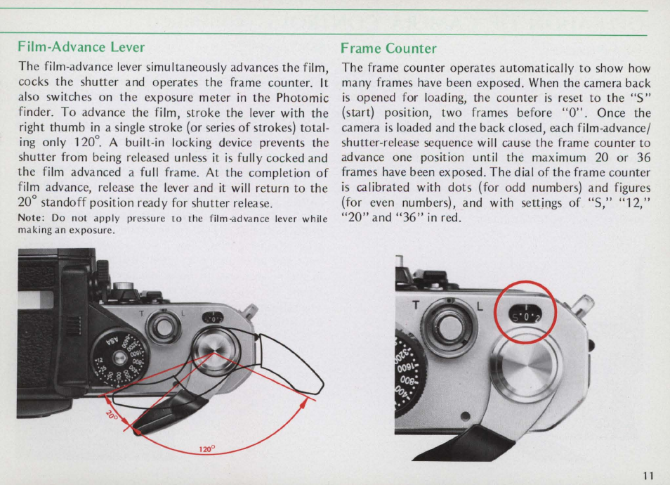 Nikon f2 User Manual | Page 11 / 70