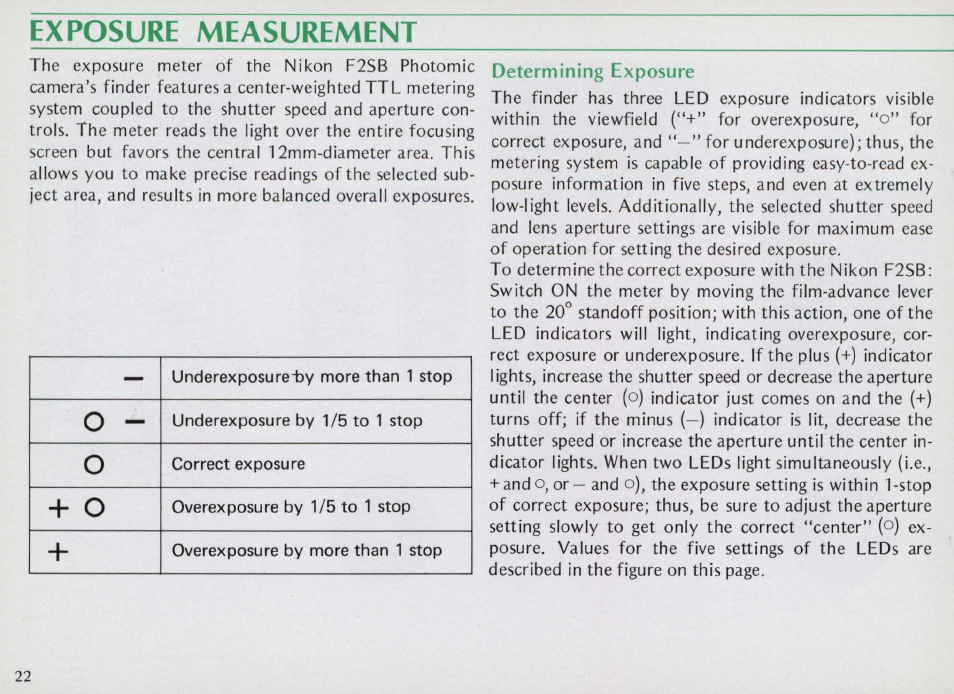 Nikon f2 User Manual | Page 22 / 70