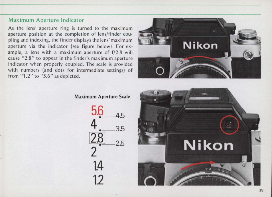 Nikon f2 User Manual | Page 39 / 70